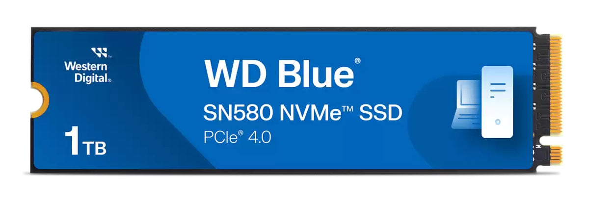 Western Digital Blue SN580 1 TB – für M.2 2280, PCIe 4.0, NVMe