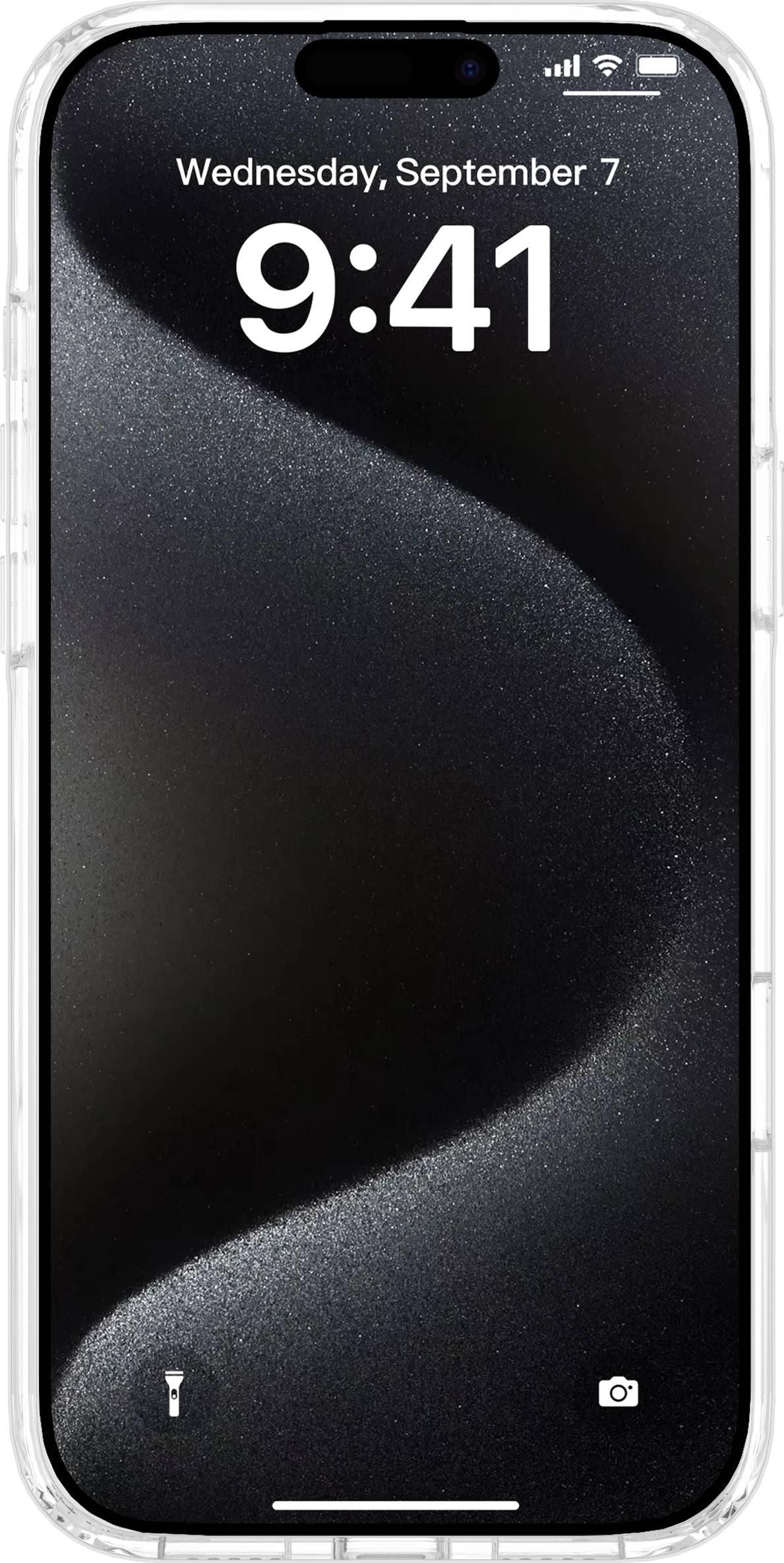 eSTUFF INFINITE (GRS) OSLO Backcover – für Apple iPhone 17 Pro Max – PC+TPU, Transparent, bis 2 m Sturzsicherheit