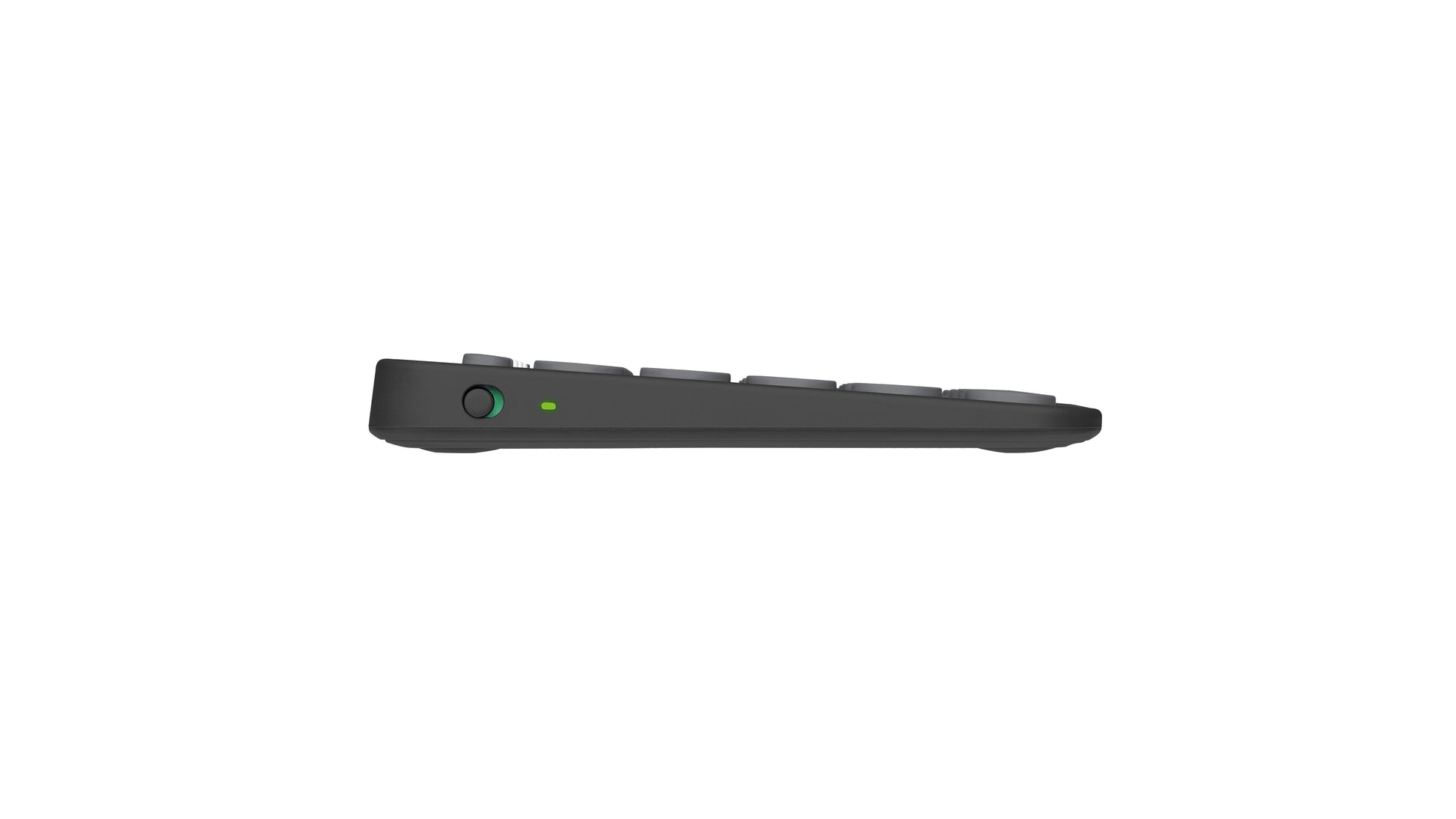 Logitech Pebble Keys 2 K380s – Mini Tastatur – Scherenmechanik – Bluetooth – QWERTY (IT) – Ohne Ziffernblock – Graphit
