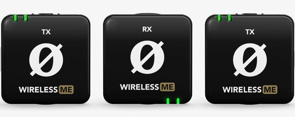 RØDE Wireless ME Dual Lavaliermikrofon – Kabellos, 3,5 mm Klinke/USB-C, Omnidirektional, 20–20'000 Hz