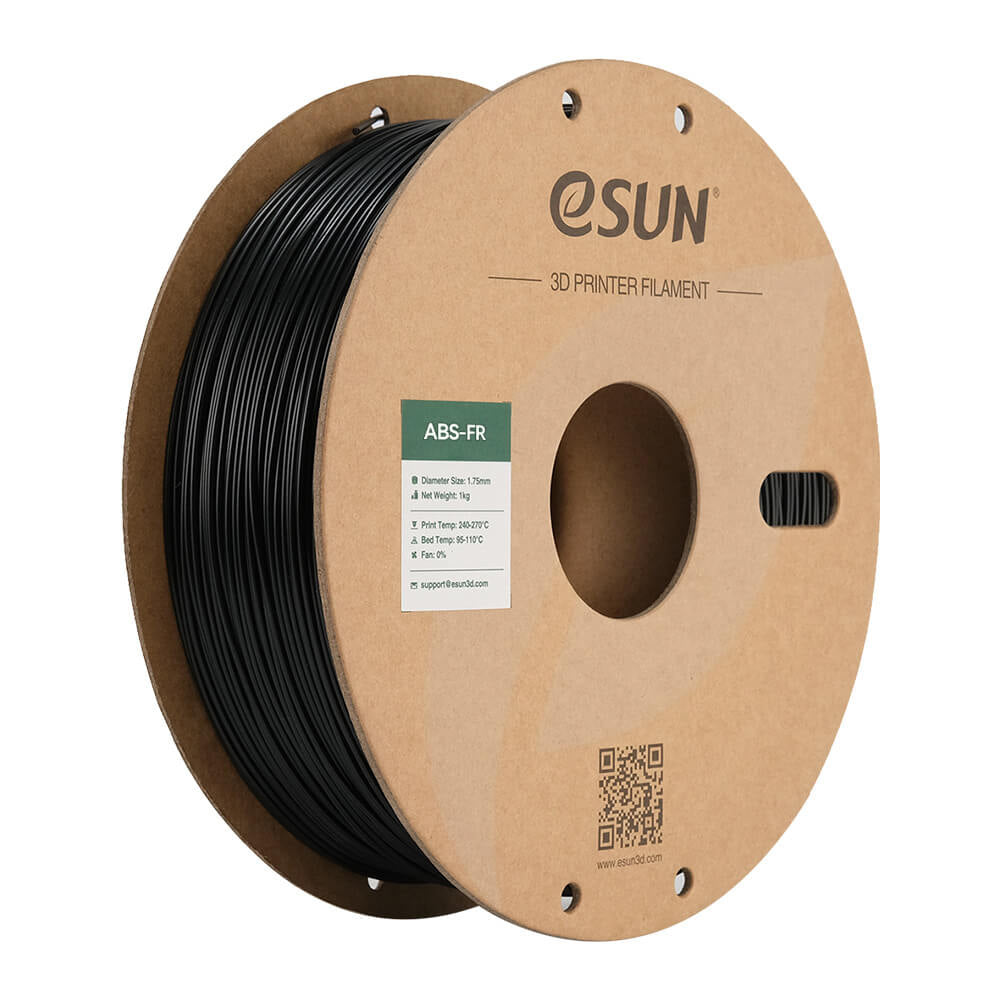 eSUN Filament ABS-FR – 1,75 mm, 1 kg – Schwarz