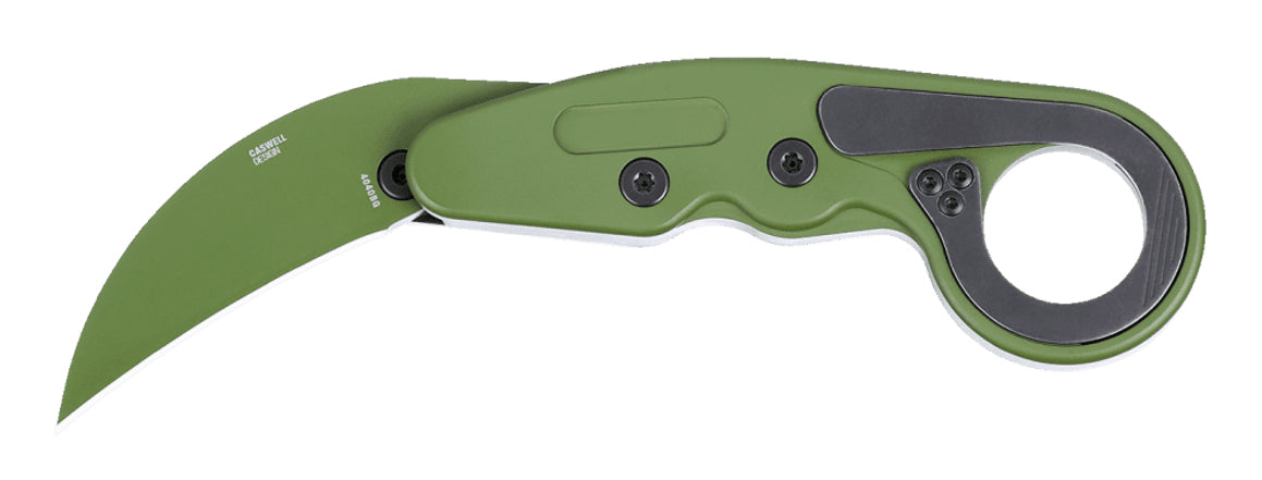 CRKT Provoke – Klappmesser 61 mm, Aluminiumgriff, Grün
