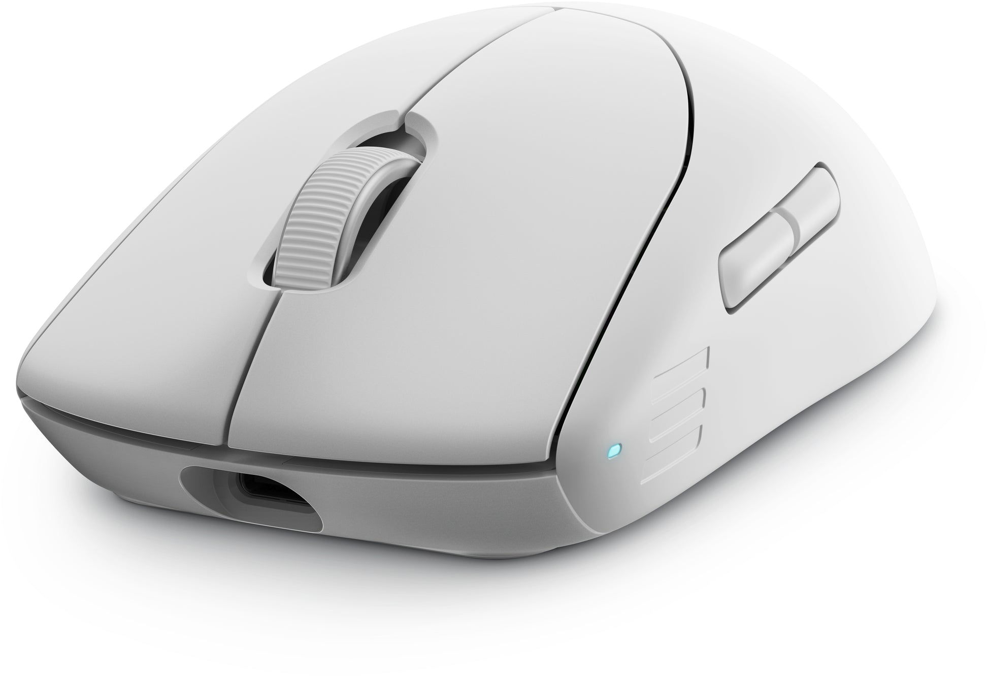 Alienware Pro Wireless – Gaming-Maus – Kabellos (2,4 GHz), 26000 DPI, beidhändig, Weiss