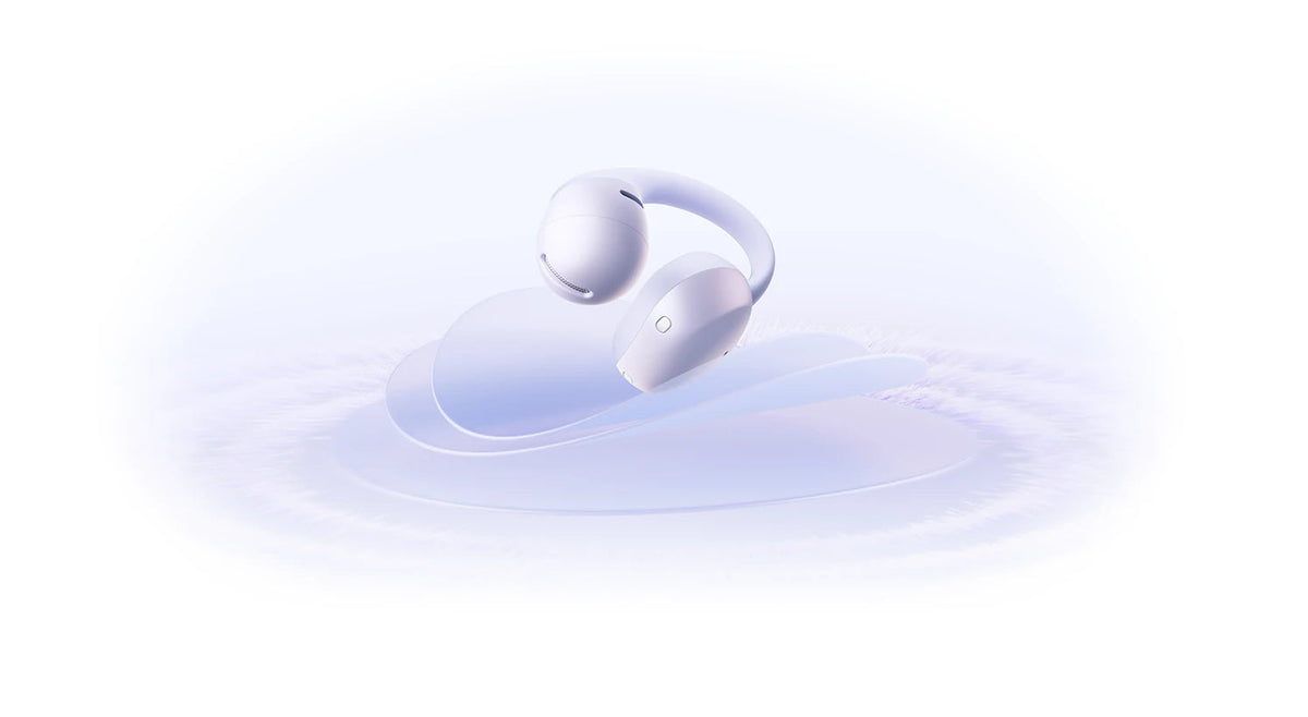 SHOKZ OpenDots Air TWS In-Ear – Stereo, TWS, ANC, mit Ladecase, Violett, BT 6.1