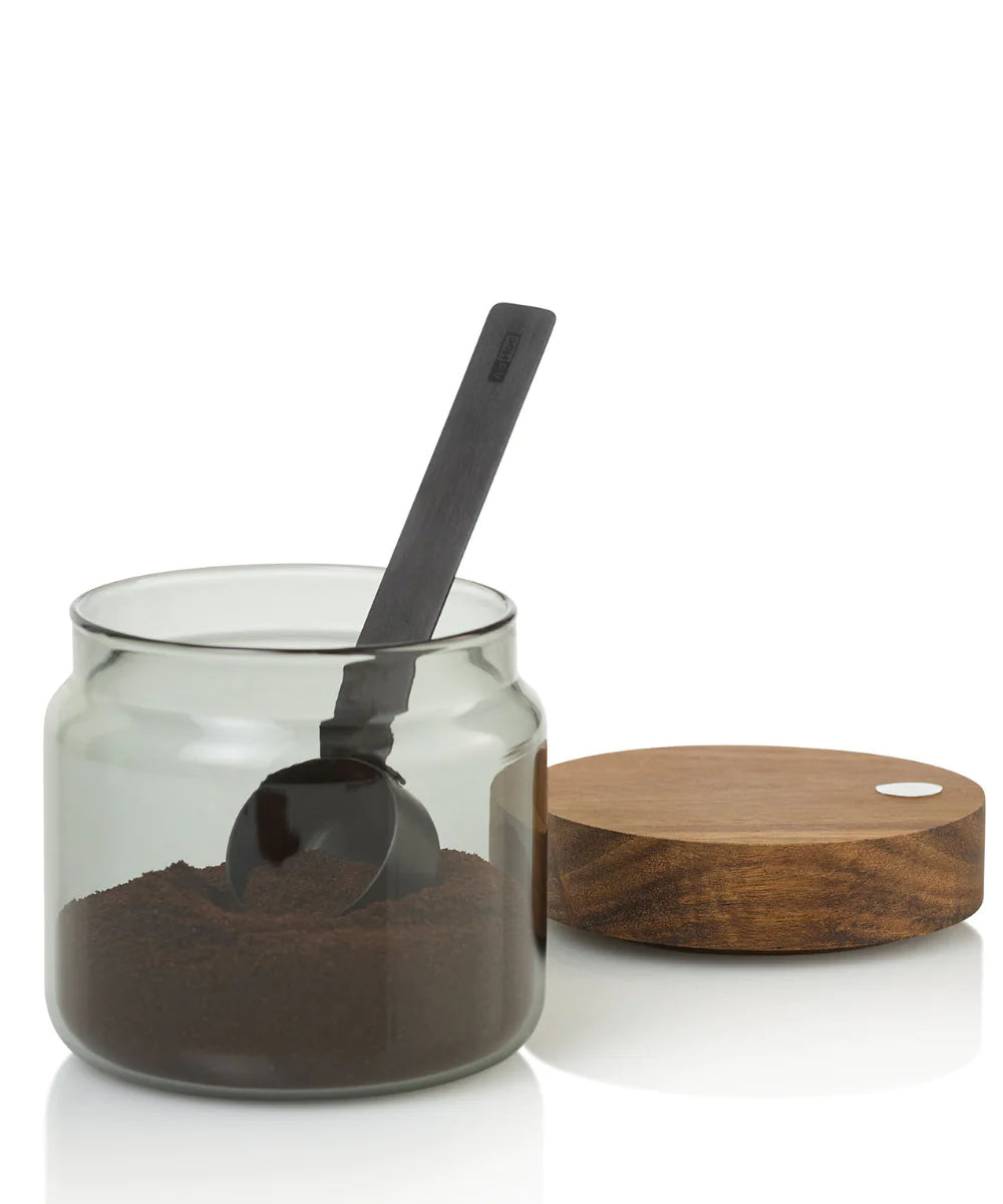 AdHoc Messlöffel 10 ml, Ø 4 cm, 14 cm, Edelstahl, Schwarz