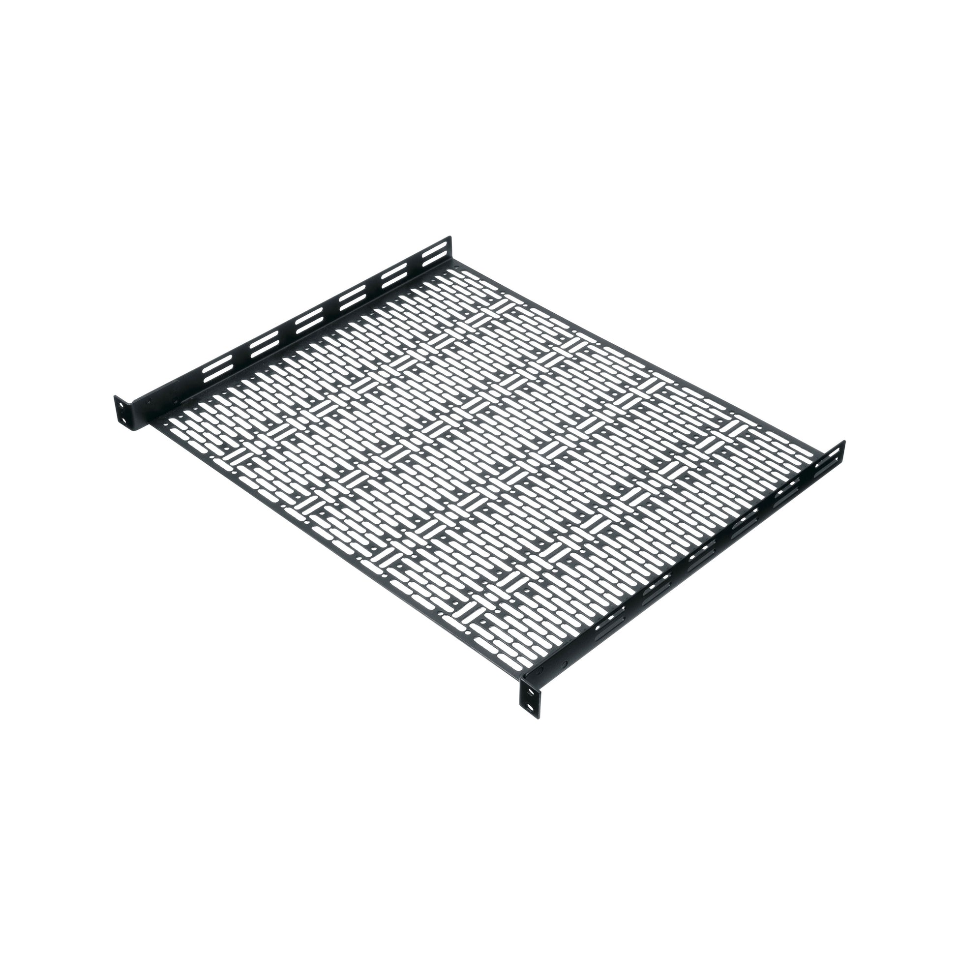 Middle Atlantic UFA-14.5 – Regalboden, 1U, Tiefe 14,5", Tragkraft 11,3 kg, für 19" Rack, Schwarz