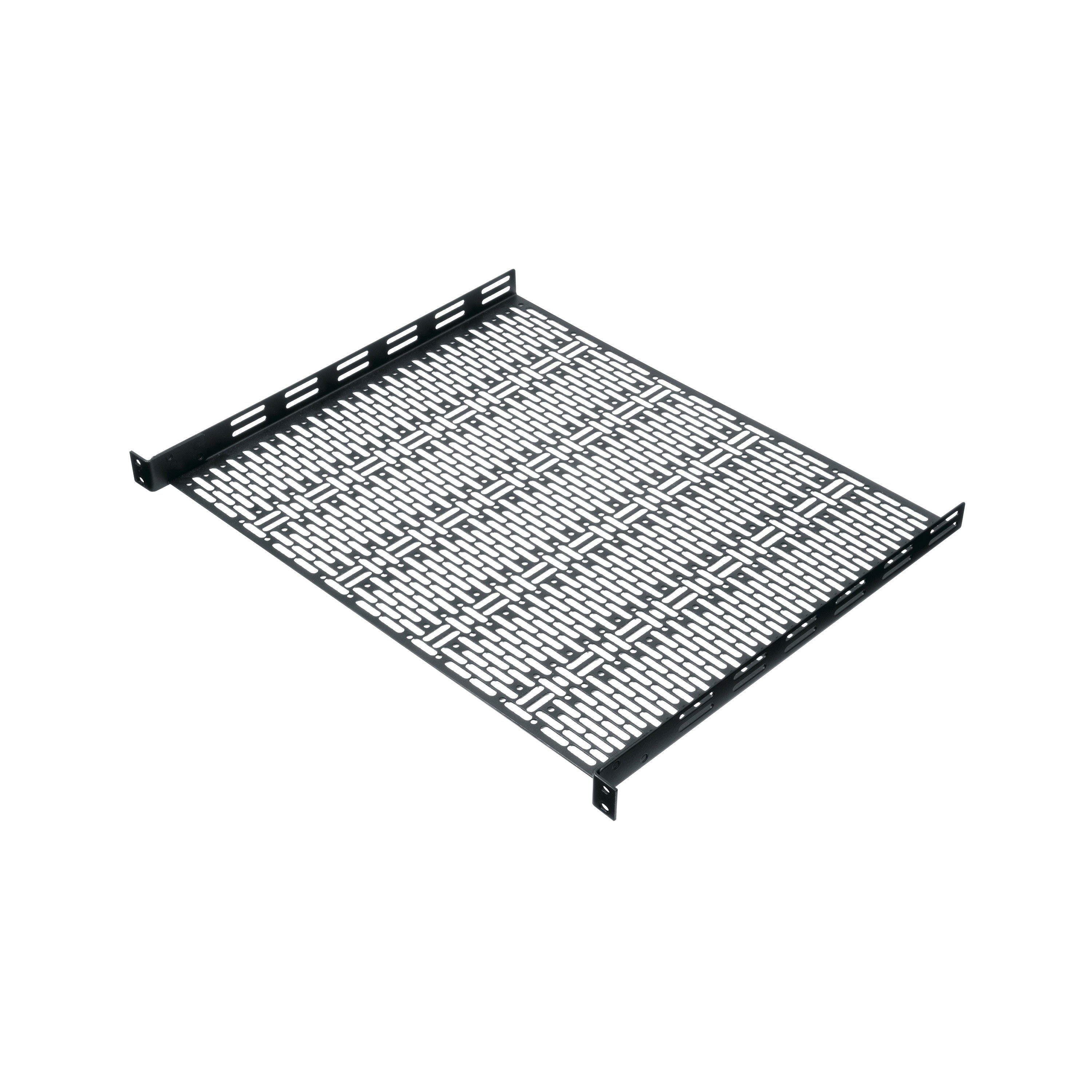 Middle Atlantic UFA-14.5 – Regalboden, 1U, Tiefe 14,5", Tragkraft 11,3 kg, für 19" Rack, Schwarz