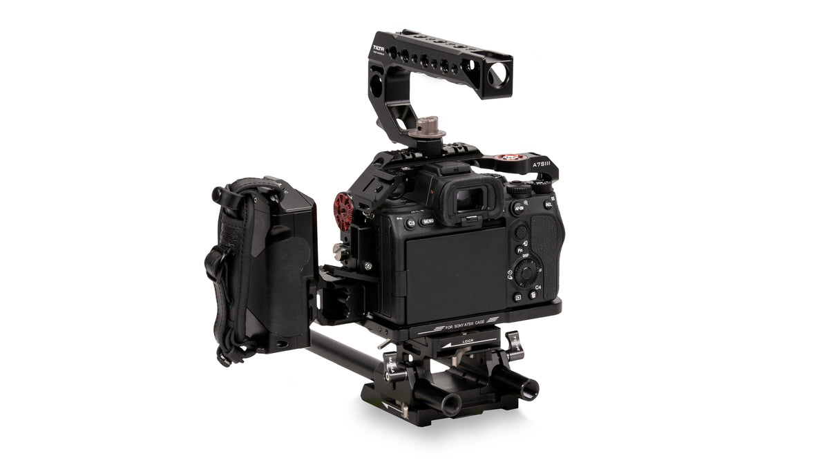 Tilta TA-T18-E-B Pro Kit – 280 × 140 × 178 mm, 1,36 kg – für Sony a7S III – Schwarz