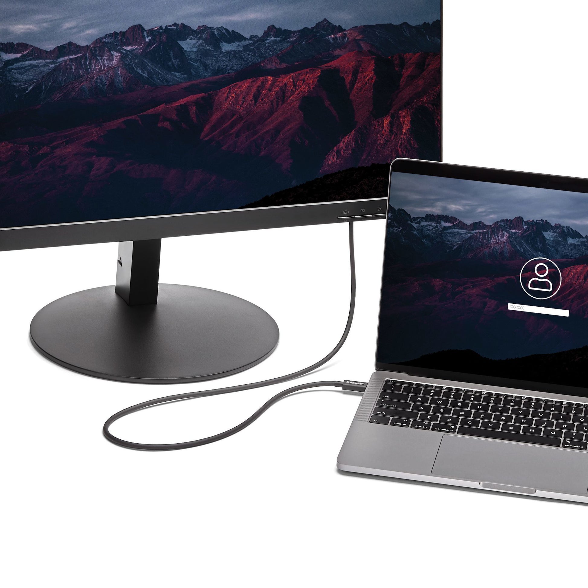 StarTech.com Thunderbolt 3 (USB-C) Kabel – 20 Gbit/s – 1 m – PD 100 W – PVC-Mantel – Schwarz