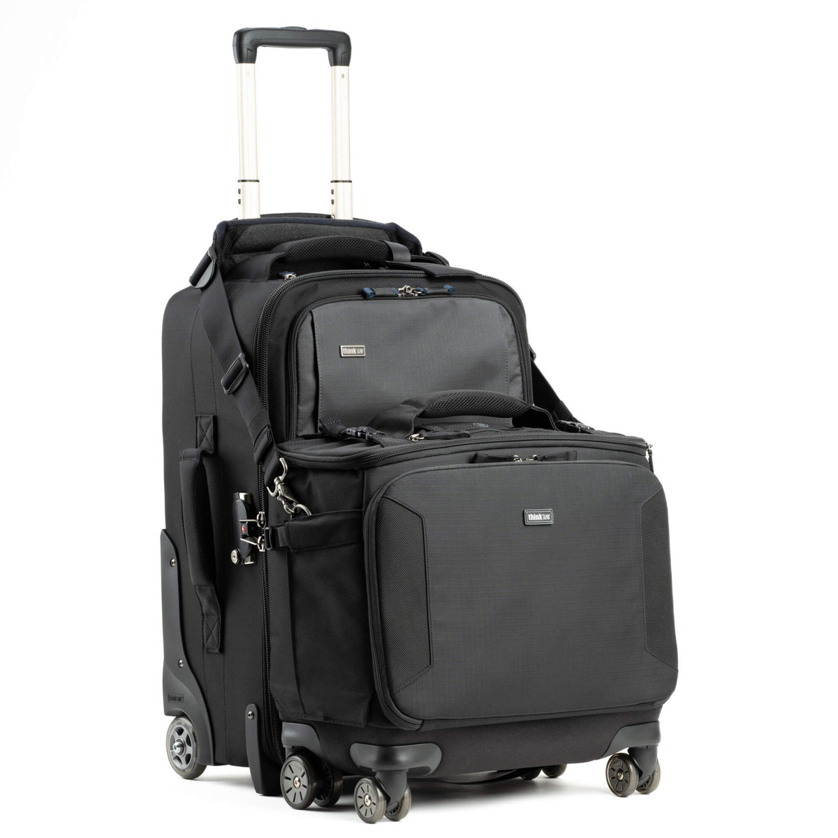 Think Tank Airport Navigator V2.0 Trolley – 22 l, 406 × 406 × 254 mm, 4.5 kg, 4 Räder – PU/Nylon – Schwarz