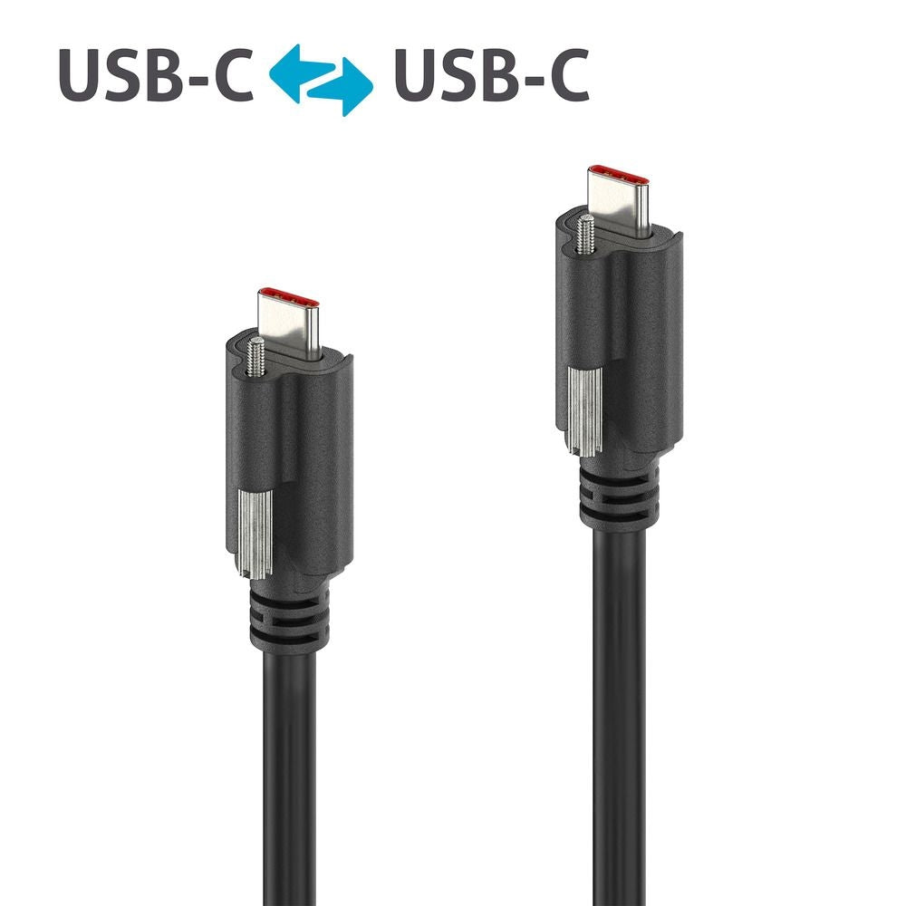 PureLink USB-Kabel, USB-C zu USB-C, 3 m, USB4, Lade-/Datenkabel, MicroX4