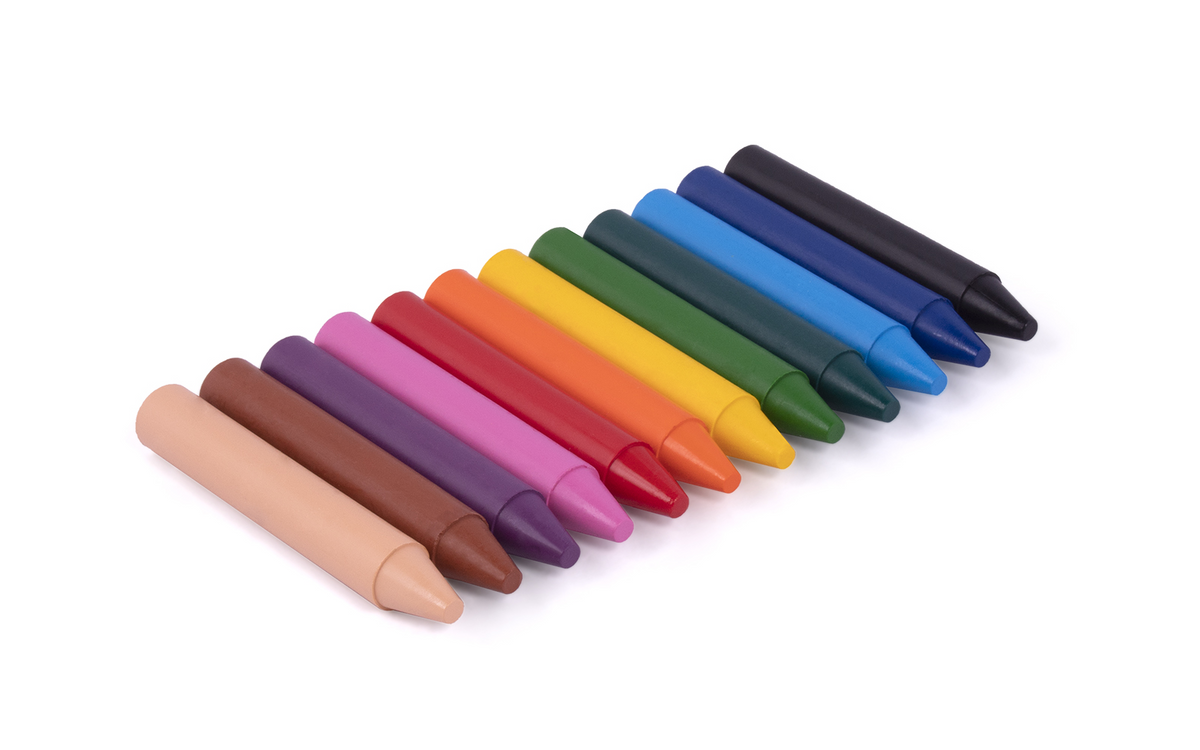 Jovi Jumbo Wachsmalstifte – 12 Farben, Karton