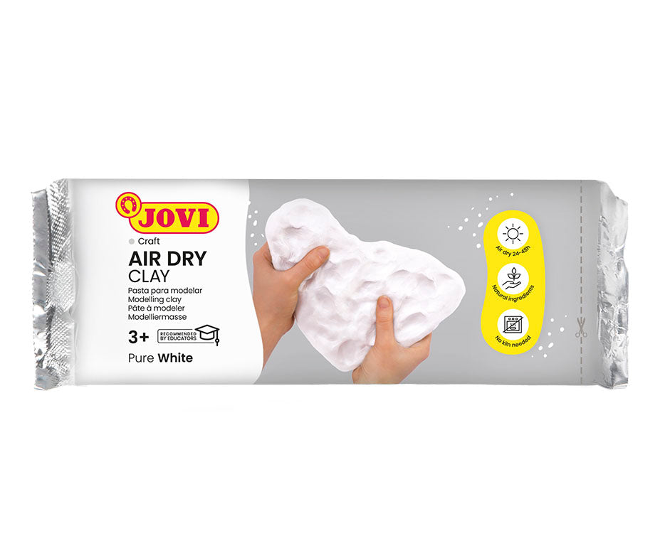 Jovi Modelliermasse, Lufttrocknend, Weiss, 1 kg