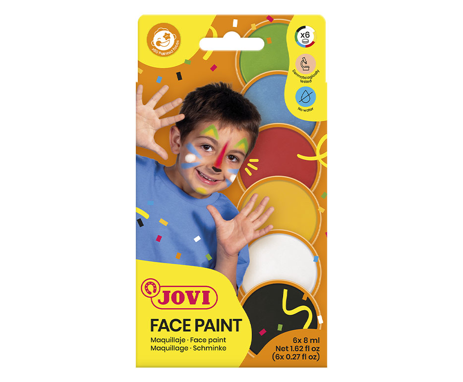 Jovi Schminkstifte Face Paint Set 6 – assortiert