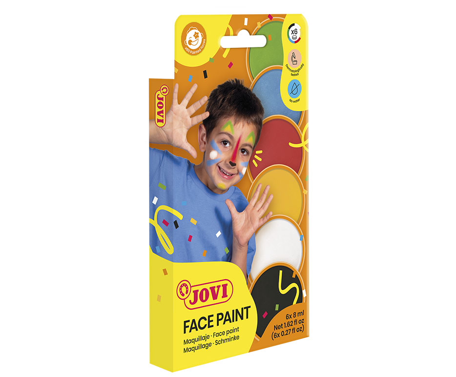 Jovi Schminkstifte Face Paint Set 6 – assortiert