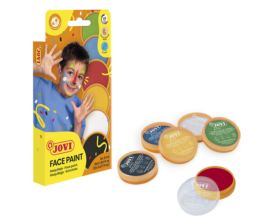 Jovi Schminkstifte Face Paint Set 6 – assortiert