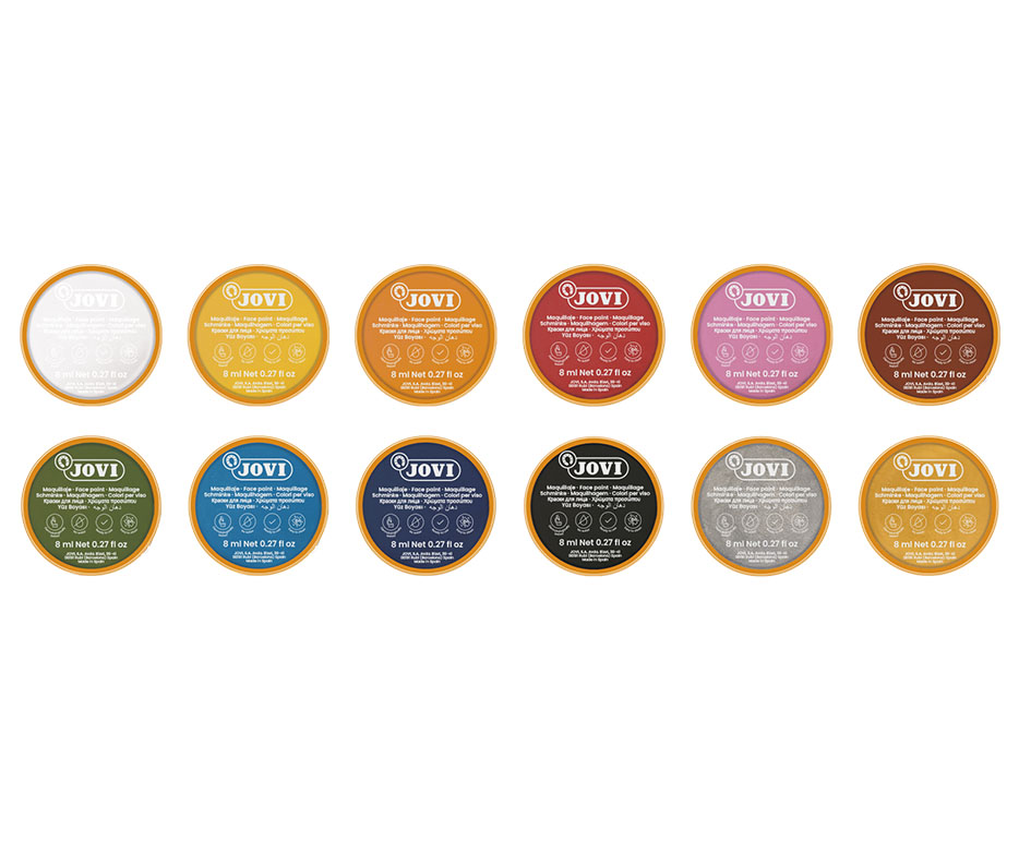 Jovi Schminkstifte Face Paint Set 6 – assortiert