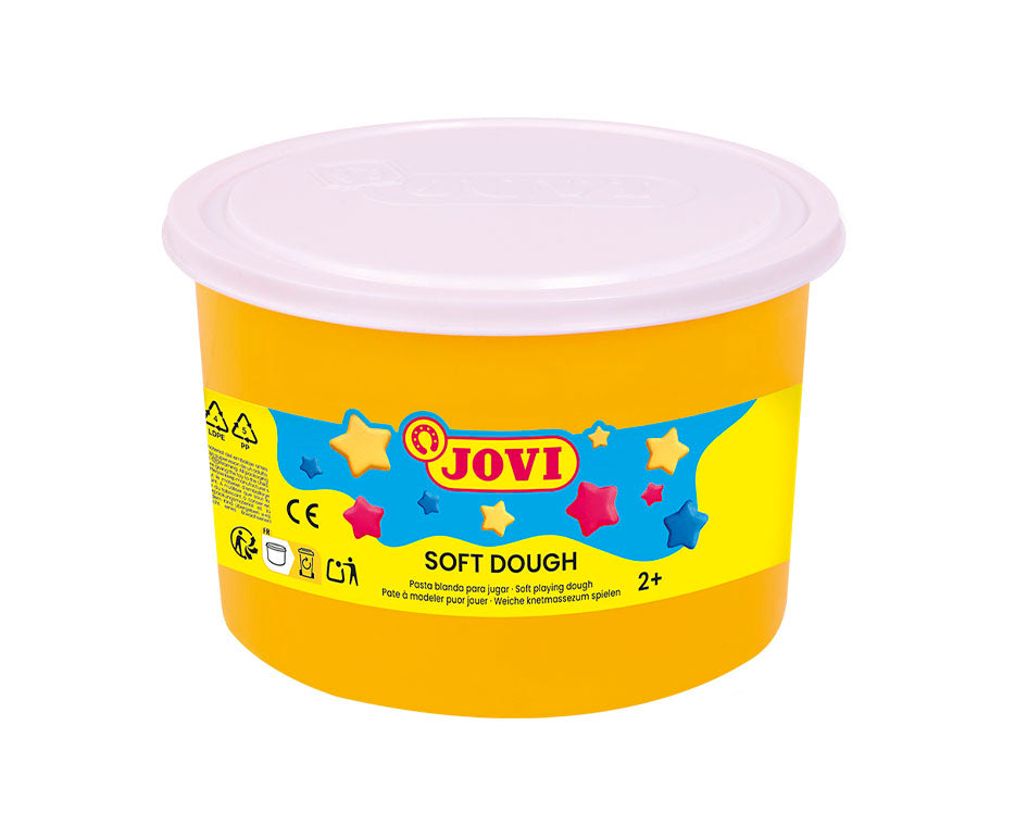 Jovi Knete (weichbleibend), Soft Dough, Mehrfarbig, 6 Dosen