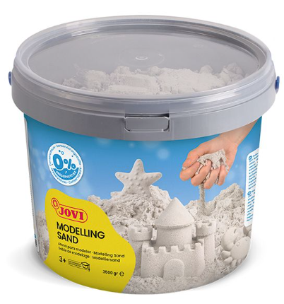 Jovi Kinetischer Modelliersand (weichbleibend), Sand, 24 × 19 × 24 cm, 3,5 kg