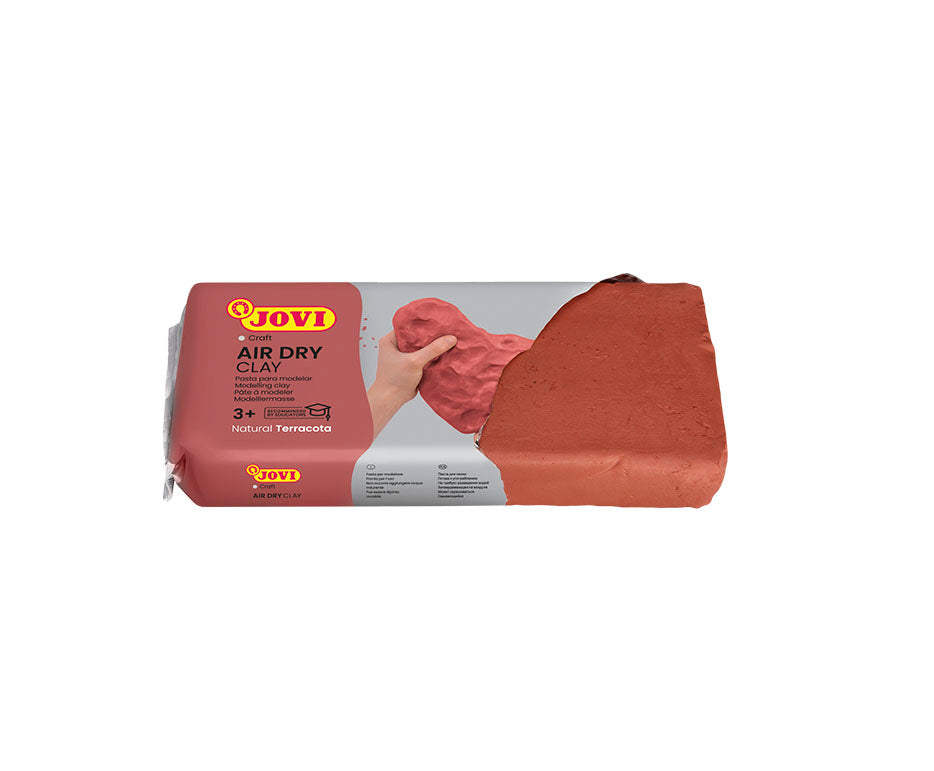 Jovi Modelliermasse, lufttrocknend, Terracotta, 250 g