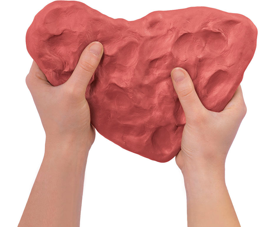 Jovi Modelliermasse, lufttrocknend, Terracotta, 250 g