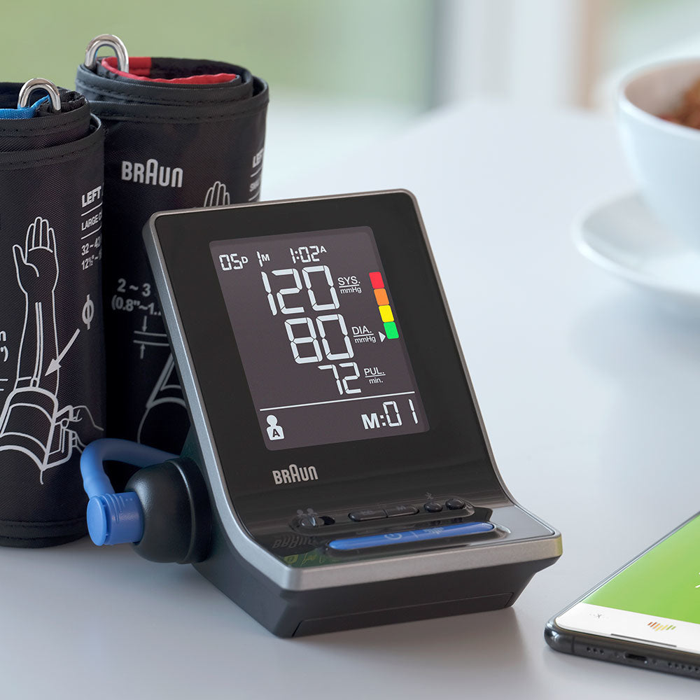 Braun Oberarm-Blutdruckmessgerät ExactFit 5 Connect (BUA6350EU) – automatisch, Bluetooth