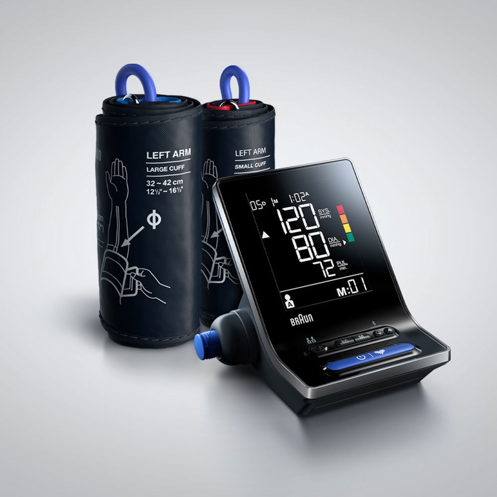 Braun Oberarm-Blutdruckmessgerät ExactFit 5 Connect (BUA6350EU) – automatisch, Bluetooth