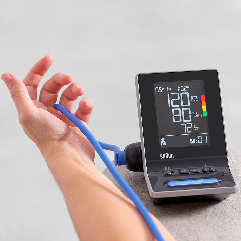 Braun Oberarm-Blutdruckmessgerät ExactFit 5 Connect (BUA6350EU) – automatisch, Bluetooth