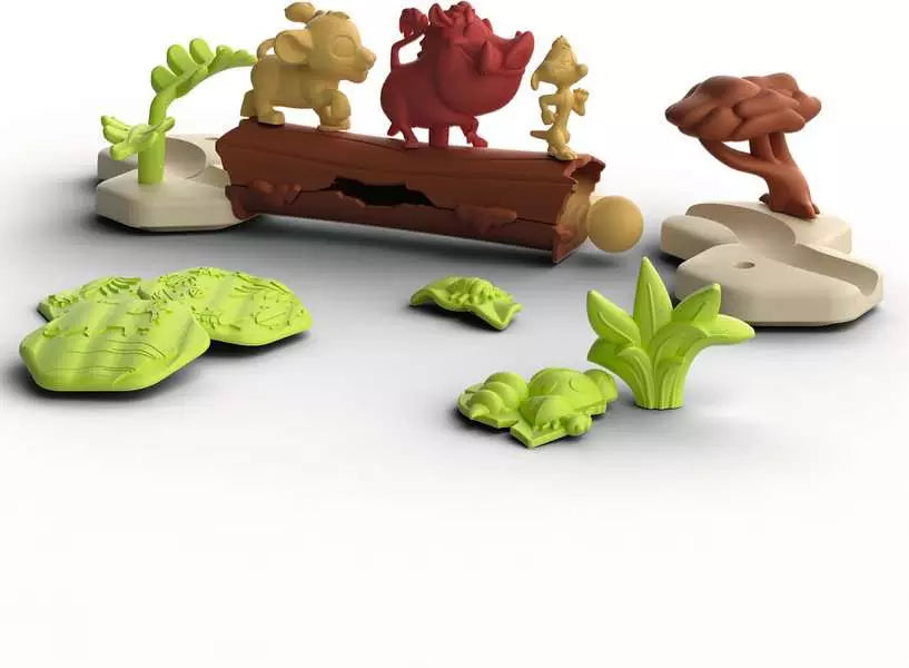 Ravensburger GraviTrax Junior Erweiterungsset – Lion King – 33-teilig – ab 3 Jahren – Kunststoff – mehrfarbig
