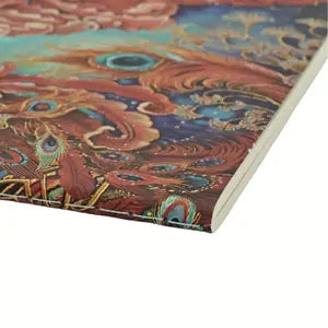Paperblanks Notizheft – A6 – 80 Blatt – 100 g/m² – Hardcover, perforiert, abgerundete Kanten – rot, FSC