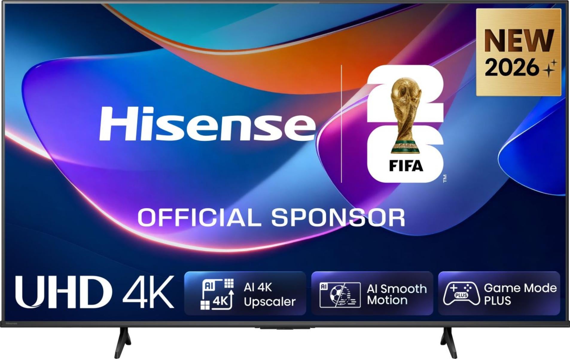 Hisense 50A6S – 50" TV – 4K UHD – LCD (Direct-LED) – VIDAA U9.5 – 60 Hz – Dolby Vision