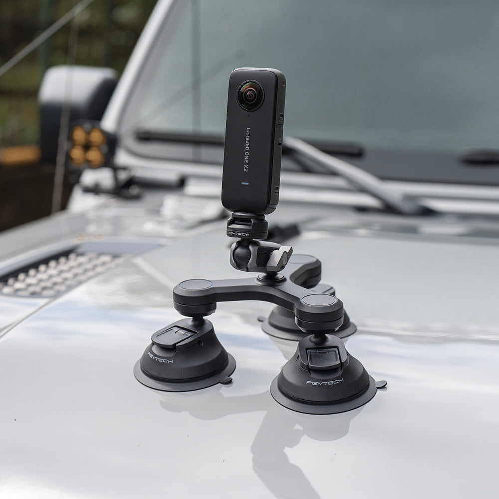 PGYTECH P-CG-145 CapLock Kugelkopf-Schnellverschluss – Halterung für GoPro, Insta360, DJI u. a.