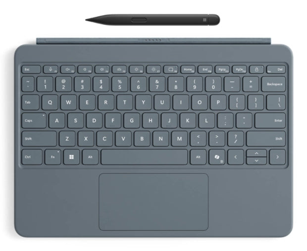 Microsoft Docking-Tastatur – mechanisch – beleuchtet – Bluetooth – QWERTZ (DE) – Blau – für Surface Pro 12"
