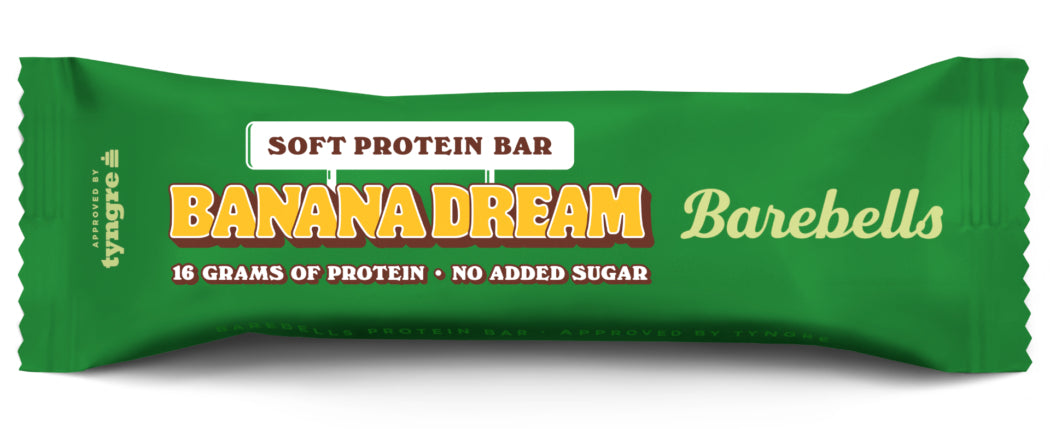 Barebells Protein-Riegel – Banane – 12 × 55 g