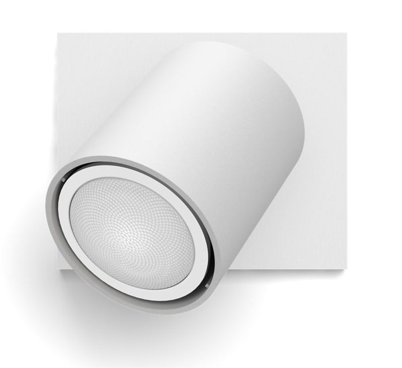Philips Hue Einbaustrahler LED – Zigbee, dimmbar – 2'200–6'500 K – 350 lm 4,2 W – weiss
