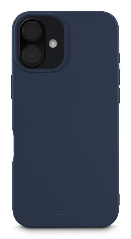 Hama Backcover – für Apple iPhone 16, TPU, Dunkelblau