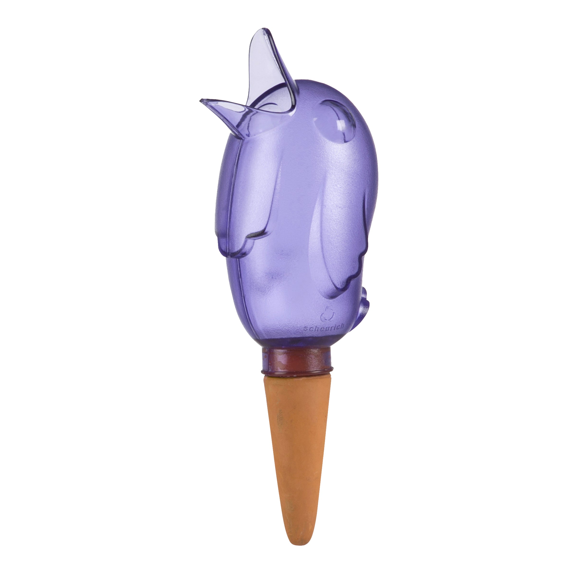 Scheurich Bördy M Wasserspender – 20 × 6,5 × 6,5 cm – Kunststoff, Blau