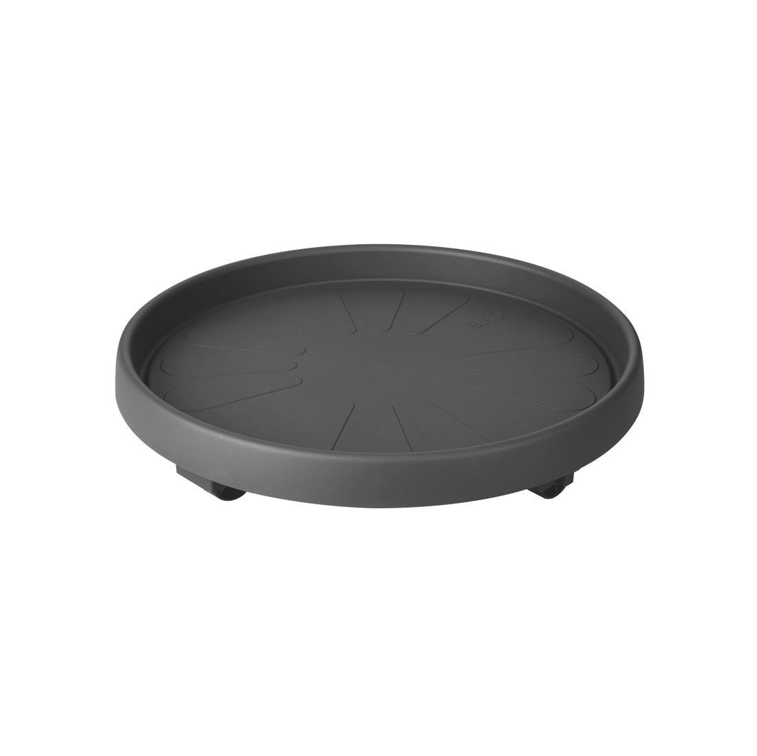 elho Untersetzer – Recycling-Kunststoff – Schwarz – Ø 300 × H 65 mm