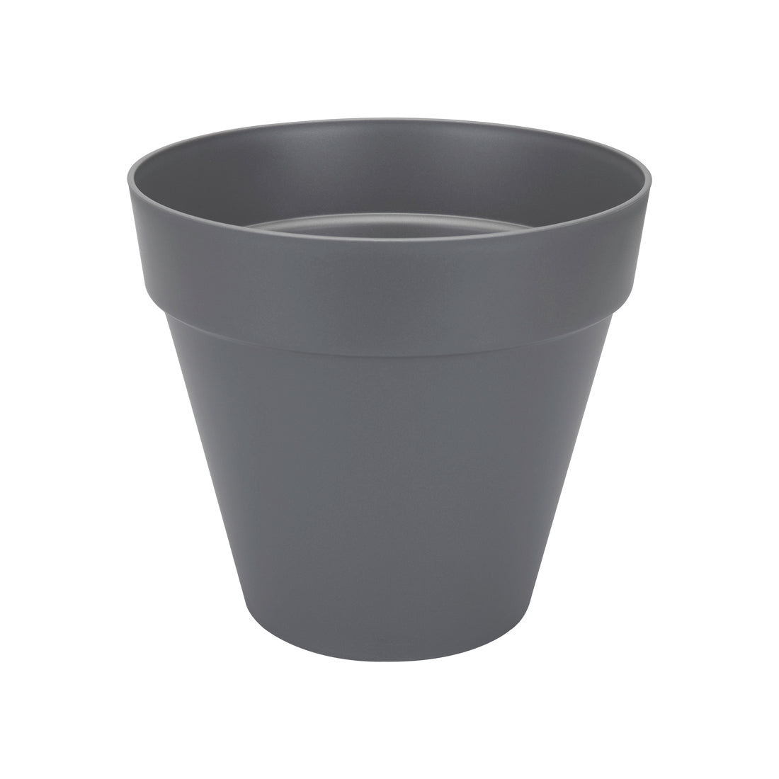 elho Pflanzkübel – Ø 69 × 62,5 cm – Kunststoff, Schwarz