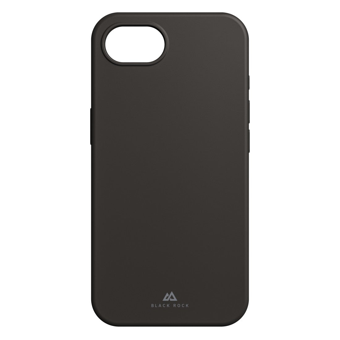 Black Rock Backcover – für Apple iPhone 16e, PC+Silikon, Schwarz, kratzresistent