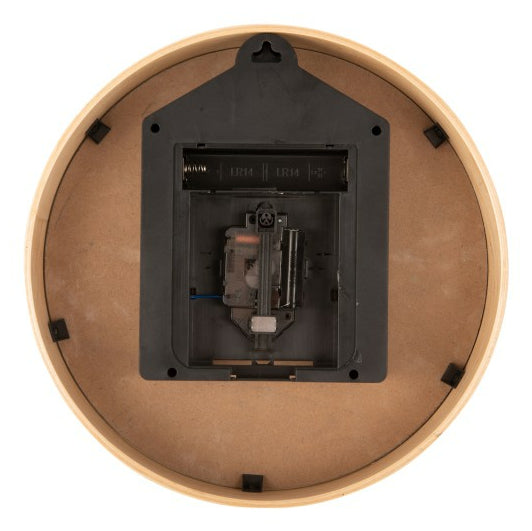 Karlsson Natural Cuckoo – Analoge Uhr, Birkenholz, Schwarz
