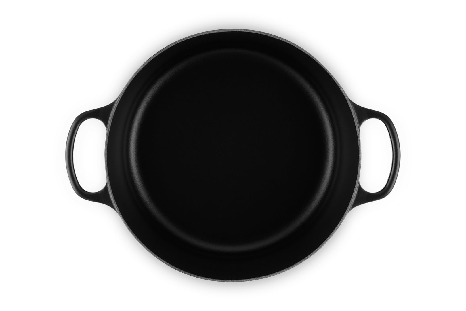 Le Creuset Kochtopf Signature – 8,1 l, Ø 30 cm, Gusseisen, Emaille, für Induktion, Gas, Glaskeramik, Schwarz