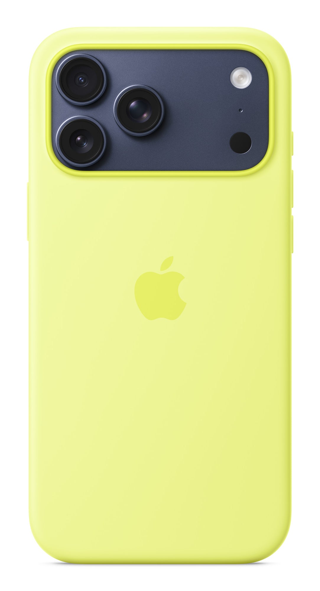 Apple Backcover – für Apple iPhone 17 Pro Max – gelb – Silikon – MagSafe-kompatibel, mit Kordel