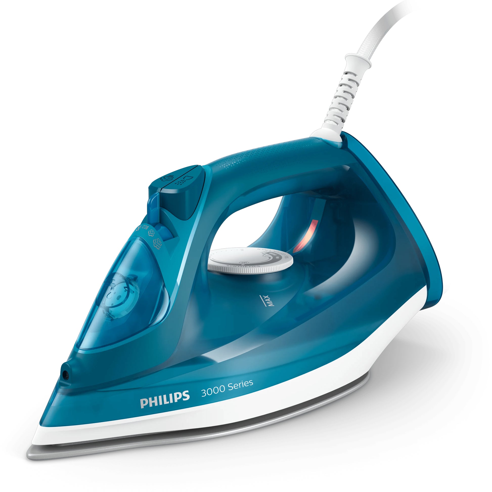 Philips Dampfbügeleisen 3000 Serie DST3040/70 – Keramik-Bügelsohle, 121 × 290 × 143 mm, 2600 W, 0,3 l