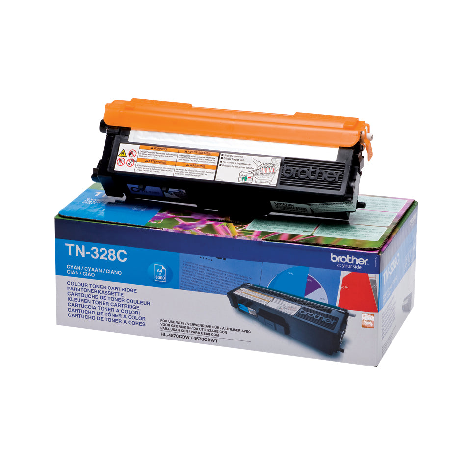 Brother Toner – cyan, 6000 Seiten