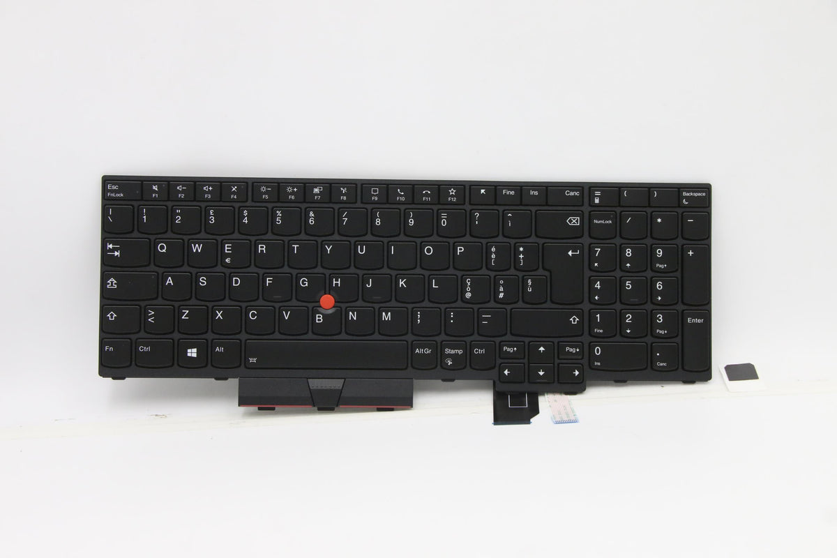 Lenovo Notebook-Ersatztastatur – QWERTY (IT) – Schwarz – für ThinkPad P17 Gen 1 (20SN, 20SQ)