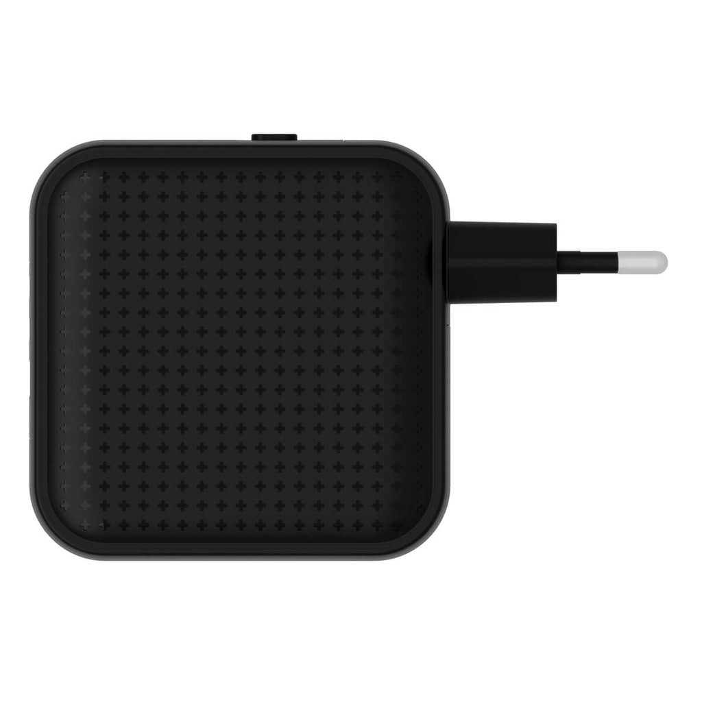 HYPER HJ1003BKWWGL USB-Ladegerät 70 W – USB-C×2, USB-A×1 – PD 3.0, GaN – für Laptop, Smartphone, Tablets