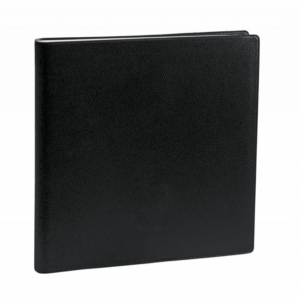 Quo Vadis Impala Executif – Wochenagenda 2027, 1 Woche/2 Seiten, 17,1 × 17,1 cm, Französisch, Schwarz
