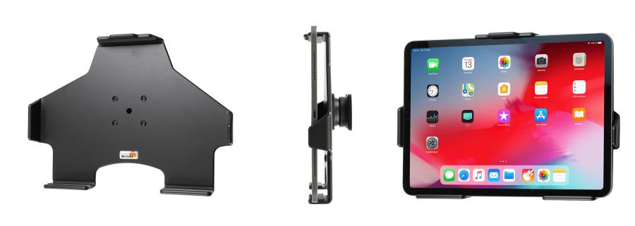 Brodit Fahrzeug-Dock für Apple iPad Pro 11" (1.–3. Gen.) und iPad Air 10,9" (4. Gen.) – schwenkbar – Schwarz
