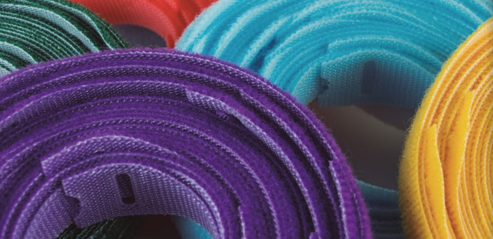 Velcro Gummibänder – 25 × 300 mm, Schwarz, Polypropylen, 290 g